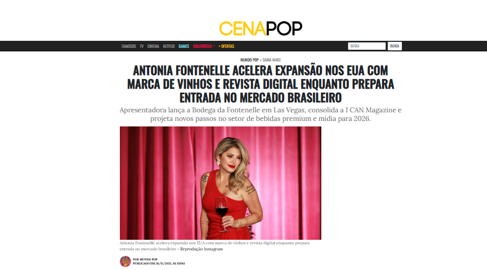 Antonia Fontenelle accelerates US expansion with wine brand and digital magazine